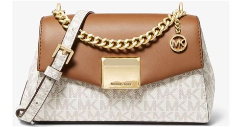 michael kors lita small leather crossbody bag|Michael Kors Lita Small Two.